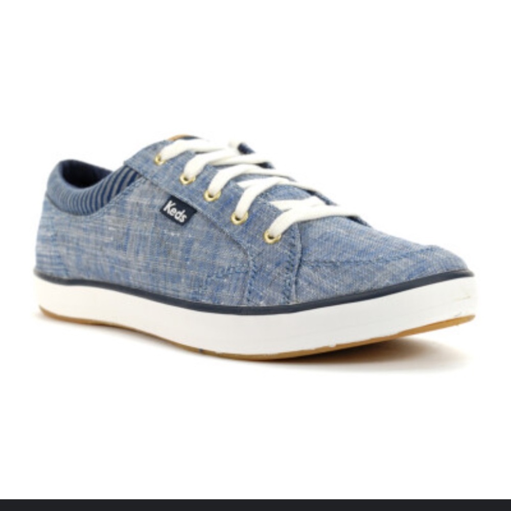 Keds Chambray double decker sole shoes size 8